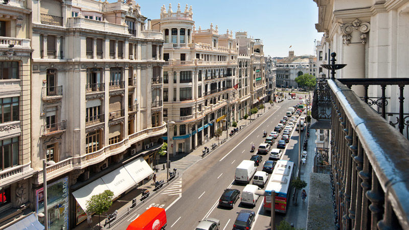 Hotel Catalonia Gran Via Madrid Exteriér fotografie